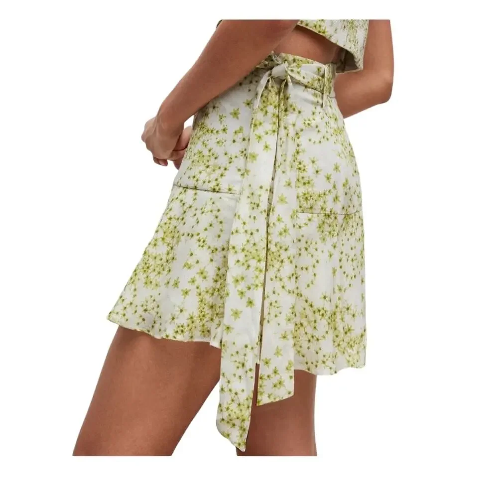 NWT! All Saints Frida Floral Bloomcore Amanzi Printed Skirt - Size 10